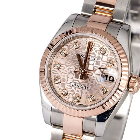 rose gold rolex women's watches real real|rolex lady datejust 31 everose.